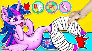 MY LITTLE PONY Take Care: OMG! What Happened to Twilight Sparkle Mermaid Tail? | Annie Korea