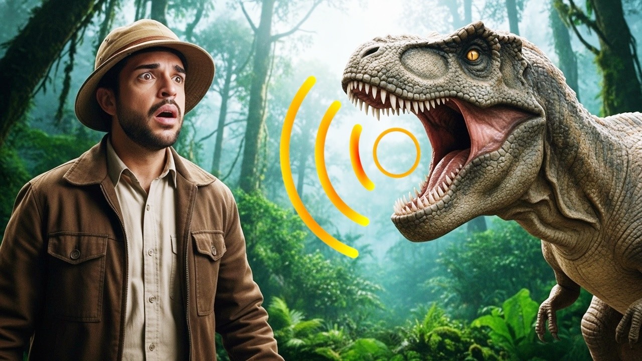 O SOM REAL dos DINOSSAUROS Vai Te Deixar em CHOQUE 😱