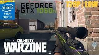 Call of Duty Warzone on GTX 1050 Ti | Core i5 3570 | 12GB Ram - 720P Low Gameplay Test