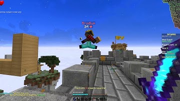 *NO MUSIC* Hacking On hypixel With MVP+ Account (Sensation Hacked Client)