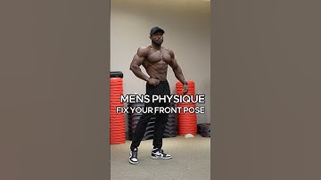 Mens Physique. Fix your front pose #gym #mensphysiqueposing #posingcoach #npc #mensphysique