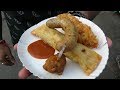 Territi Bazar | Chinese Breakfast | Kolkata street foods | Momo | Sausages | Spring roll