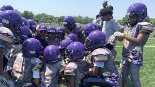 PLYMKRSPORTS | CALUMET CITY THUNDERBOLTS VS KAOS BULLDOGS | YOUTH FOOTBALL HIGHLIGHTS