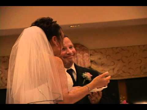 Ang and Joel - Cutting the Cake