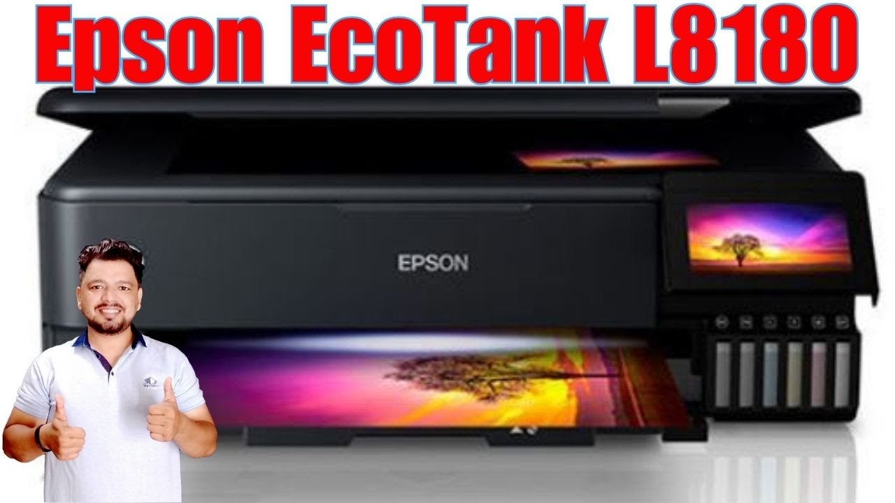 Epson EcoTank L8180 Best A3+ Photo Printer 2023 i Smart Tech YouTube