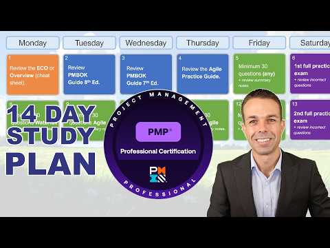 14 Day Study Plan to Pass Your PMP (Free Download) thumbnail