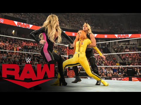 Trish Stratus uses Zoey Stark to help beatdown Becky Lynch: Raw highlights, May 29, 2023