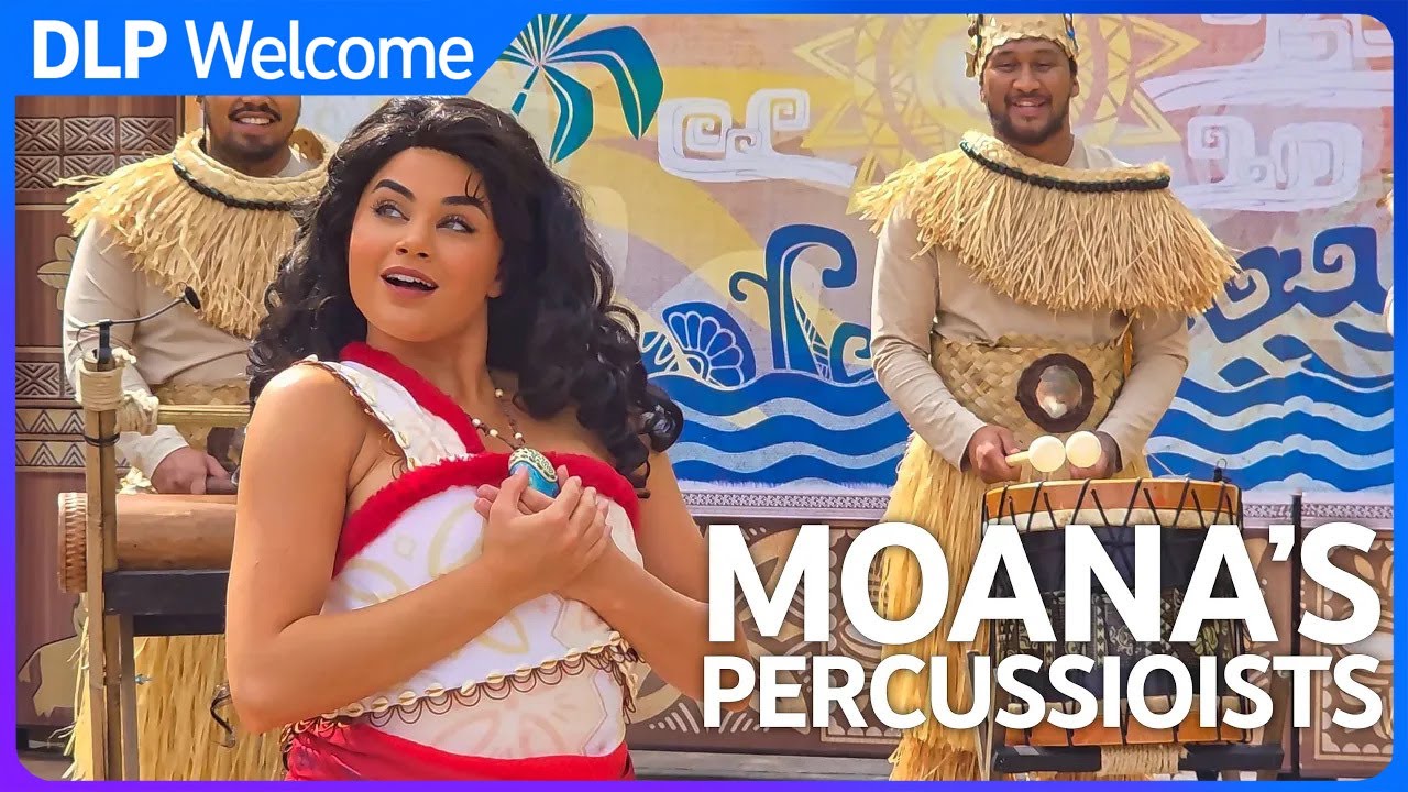 Moana's percussionists - Disneyland Paris - Disney Music Festival