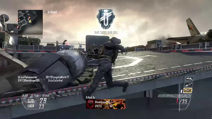 I hit my best shot on a kid talking trash