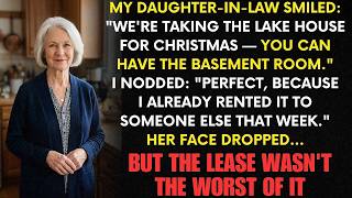 My Daughter In Law Demanded My Lake House For Christmas — She Didn't Know What Was In That Baseme