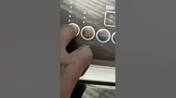 How To Use Top Load Samsung Dual Wash Power Button Select Program Adjust Water Level Press Start 