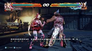 Combo Lucky Chloe very high damage Tekken 7