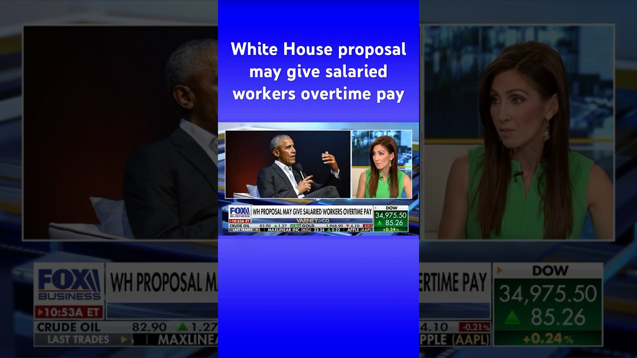 Obama-era overtime pay proposal that was once ruled out makes a comeback under Biden #shorts