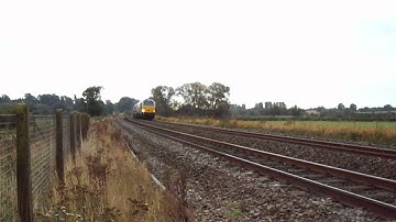 (HD) 82302 chiltern railways DVT passes kings sutton