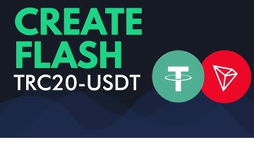 Create Flash USDT on Tron TRC20 ｜ Full Smart Contract Tutorial
