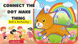Connect Dot to Dot Make Thing Activity |Kids learning Games |#fajar_and_maa screenshot 5