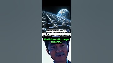 "2,800 AI Satellites: China’s Space Supercomputer Has Begun!"