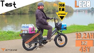 "test" Engwe Divise Par Deux Le Prix Des Vélos Cargos Électriques 🚲 "le20 Cargo"
