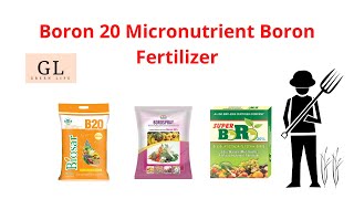 Boron fertilizer |20% Boron| Water soluble fertilizer