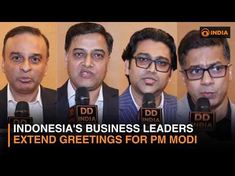 Indonesia's business leaders extend greetings for PM Modi