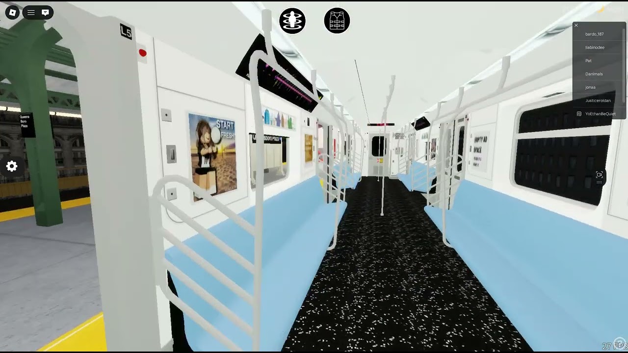 Roblox IRT flushing lines new update| showcase of the new Wraped Trains.