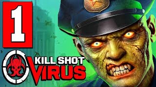 Kill Shot Virus - Gameplay Walkthrough part 1 - Region 1 (iOS, Android) screenshot 5