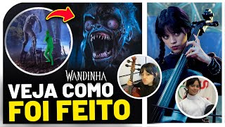 Bastidores de "WANDINHA" 2 - Making Of dos Melhores Momentos, Jenna Ortega, Hyde, Dublês...