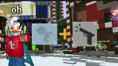 jump + shoot skill ( build and shoot  Blockman Go)  truques