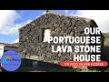 Our Portuguese Lava Stone House. This was part of our rustic house purchase on Pico Island. Ep 25