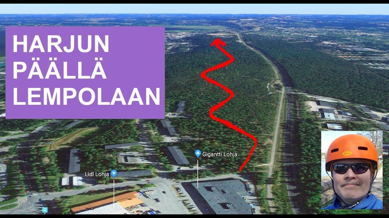 Tynninharjulta Lempolaan harjun päällä