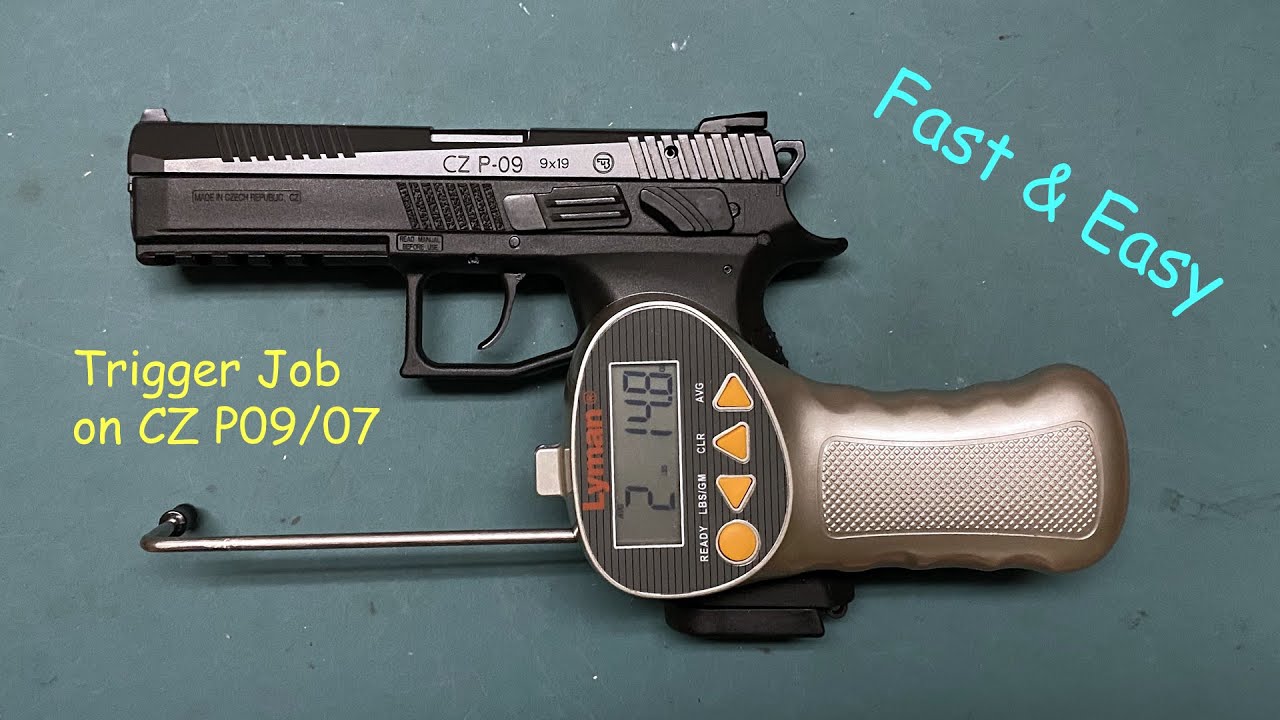 Fast & Easy Trigger Job on CZ P09/07 - YouTube