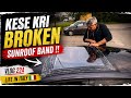 Kese kri Broken sunroof band !! | Vlog 224 |life in Italy 🇮🇹