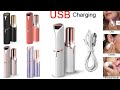 Rechargeable Flawless Hair Remover For Ladies Painless Leaser Facial Hair Remover