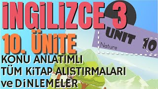 İngilizce 3. Sınıf | 10. Ünite | Nature | Konu Anlatımlı Kitap Alıştırmaları ve Dinleme Etkinlikleri