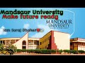 Mandsaur university campus and facilities new