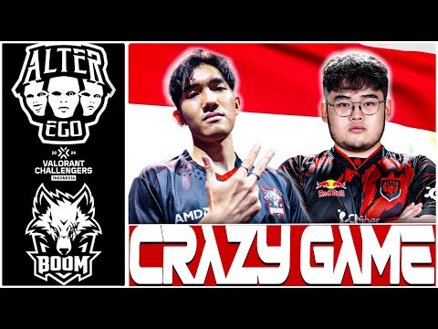 WTF!? Alter Ego vs BOOM Esports - VCT Challengers ID 2024 | VALORANT