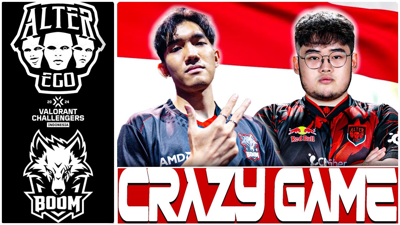 WTF!? Alter Ego vs BOOM Esports - VCT Challengers ID 2024 | VALORANT