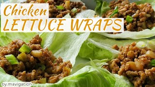 Chicken Lettuce Wraps (PF Chang's Copy Cat) - Keto Low Carb