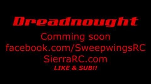 SweepWings Dreadnought hand launch