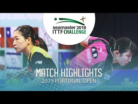 Liu Shiwen vs Hina Hayata | 2019 ITTF Challenge Plus Portugal Open Highlights ( R16 )