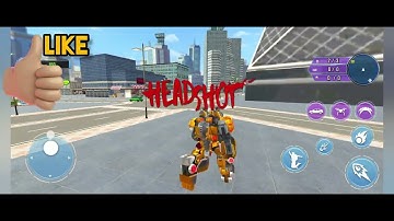 Spider Hero Flying Robot | Flying Robot Game | Android Games