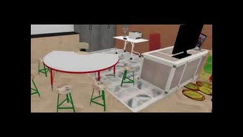 Classroom setup day 3 2023-2024 elementary art