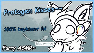[Furry ASMR] Soft Kisses from a Protogen~