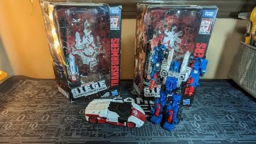 Transformers Siege Series COG combined Red Alert part 2