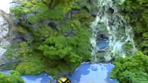 modelRRscenery.com - Waterfall Scenery.avi