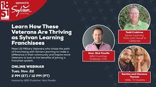 Sylvan Learning | Learn How These Veterans Are Thriving as Franchisees