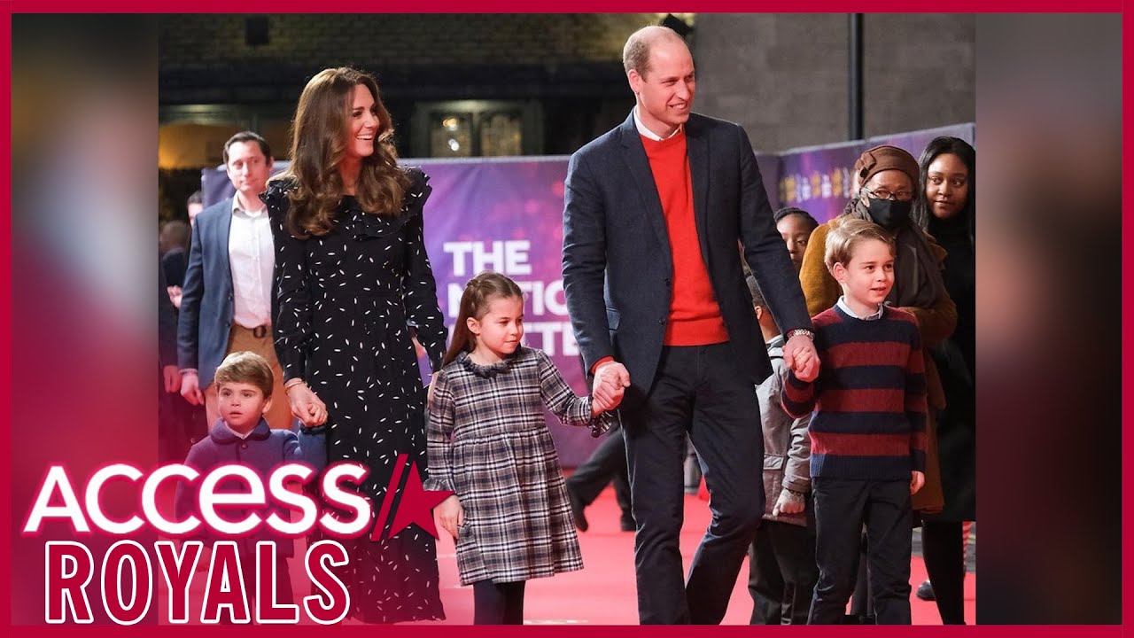 Prince George, Princess Charlotte & Prince Louis' Red Carpet Debut