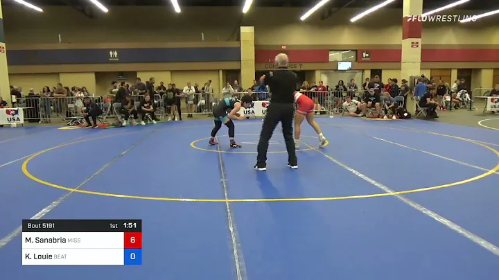 59 Kg Consi Of 16 #1 - Marissa Sanabria, Missouri ...