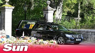Queen begins her final journey today as her coffin leaves Balmoral and is driven to Edinburgh