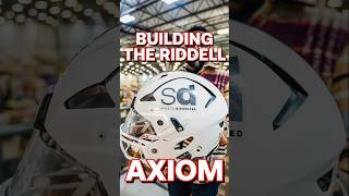 We took a trip to the @riddell sports HQ in Chicago to see how the Axiom Helmet is made🏈